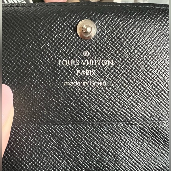 Luis Vuitton Damier graphite envelope wallet - Picture 6 of 6